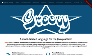 Groovy-lang.org thumbnail