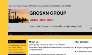 Grosangroupconstruction.co.za thumbnail