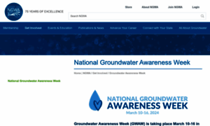 Groundwaterawarenessweek.com thumbnail