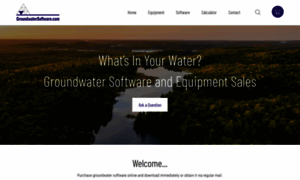 Groundwatersoftware.com thumbnail