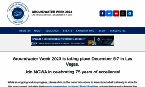 Groundwaterweek.com thumbnail