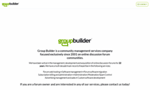 Groupbuilder.com thumbnail