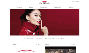 Groupe-clarins.com thumbnail