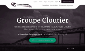 Groupecloutier.com thumbnail