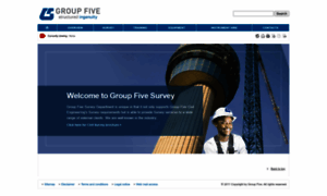 Groupfivesurvey.co.za thumbnail