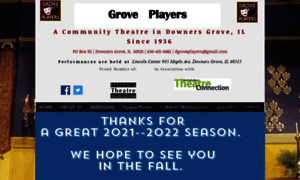 Groveplayers.org thumbnail