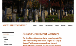 Grovestreetcemetery.org thumbnail