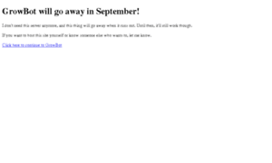 Growbot.servehttp.com thumbnail