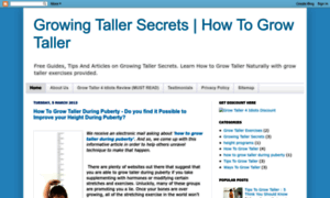Growing-taller-secrets.blogspot.com thumbnail