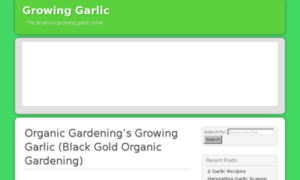 Growinggarlic.blackgoldorganicgardening.com thumbnail