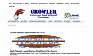 Growlervolleyball.com thumbnail