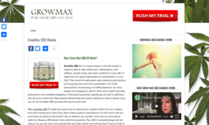 Growmaxcbd.com thumbnail