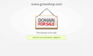 Growshop.com thumbnail