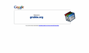 Grubbs.org thumbnail