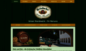 Gruenbacher-weissbiere.de thumbnail