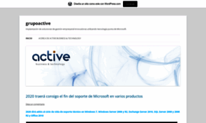 Grupoactive.wordpress.com thumbnail