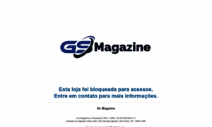 Gs-magazine-ltda.lojaintegrada.com.br thumbnail