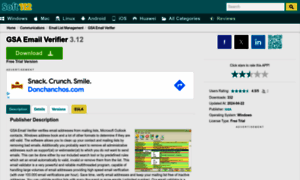 Gsa-email-verifier.soft112.com thumbnail
