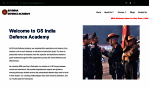 Gsindiadefenceacademy.in thumbnail