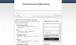 Gsiwilliamsburg.applicantpool.com thumbnail