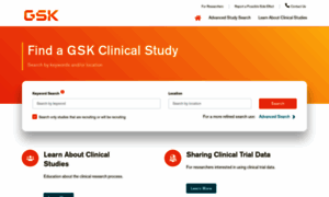 Gsk-clinicalstudyregister.com thumbnail