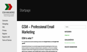 Gsm-mailmerge.com thumbnail