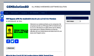 Gsmsolutionbd.com thumbnail