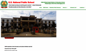 Gsnationalpublicschool.com thumbnail