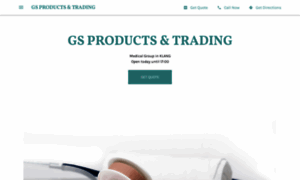 Gsproductstrading.business.site thumbnail
