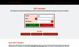 Gst-calculator.net thumbnail
