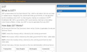 Gstregistrationinfo.com thumbnail
