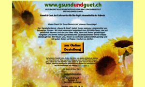 Gsundundguet.ch thumbnail