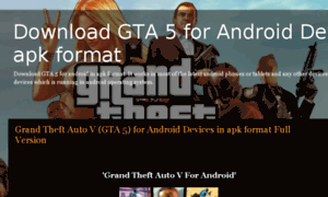 Gta5forapk.blogspot.com thumbnail