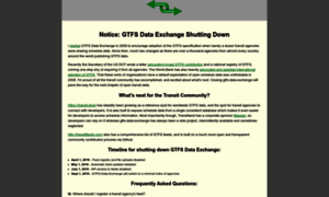 Gtfs-data-exchange.com thumbnail