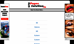 Gtupapersolution.in thumbnail