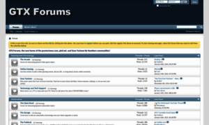 Gtxforums.net thumbnail