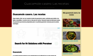 Guacamolecasero.com thumbnail