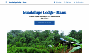 Guadalupe-lodge-manu-park.business.site thumbnail