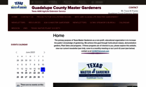 Guadalupecountymastergardeners.org thumbnail