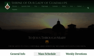 Guadalupeshrine.org thumbnail