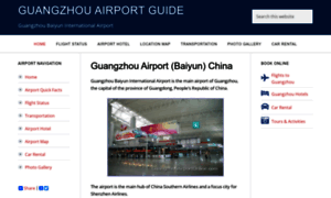 Guangzhouairportonline.com thumbnail