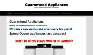 Guaranteedappliances.com thumbnail