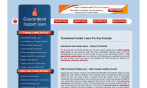 Guaranteedinstantloan.co.uk thumbnail