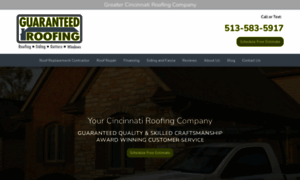 Guaranteedroofingohio.com thumbnail