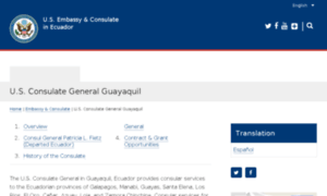 Guayaquil.usconsulate.gov thumbnail