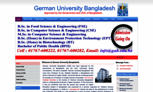 Gub.edu.bd thumbnail