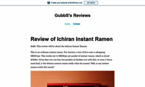 Gubbsreviews.wordpress.com thumbnail