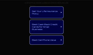 Guenstige-risikolebensversicherung.de thumbnail