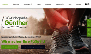 Guenther-orthopaedie.de thumbnail