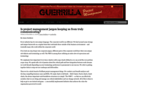 Guerrillaprojectmanagement.com thumbnail